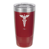 RN Wonder Woman Caduceus - Laser Engraved Stainless Steel Drinkware - 1592 -