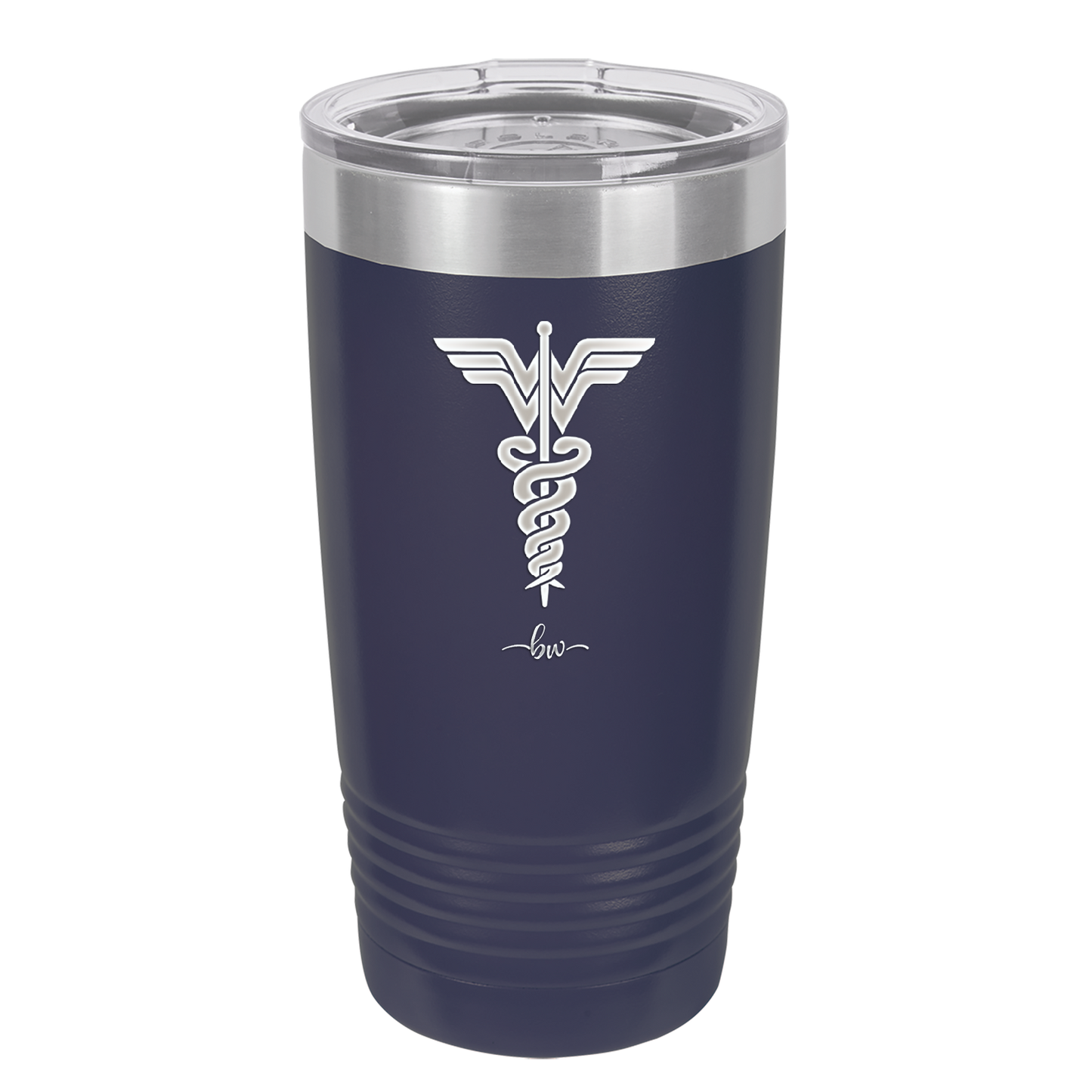 RN Wonder Woman Caduceus - Laser Engraved Stainless Steel Drinkware - 1592 -
