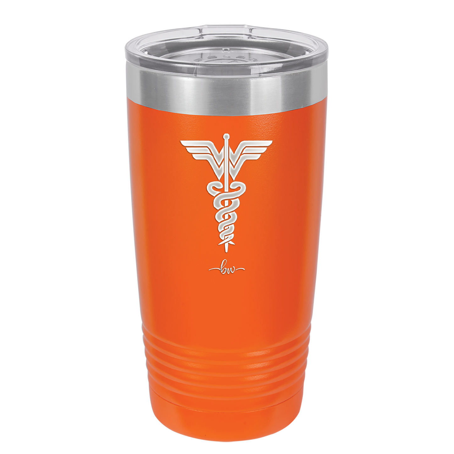 RN Wonder Woman Caduceus - Laser Engraved Stainless Steel Drinkware - 1592 -