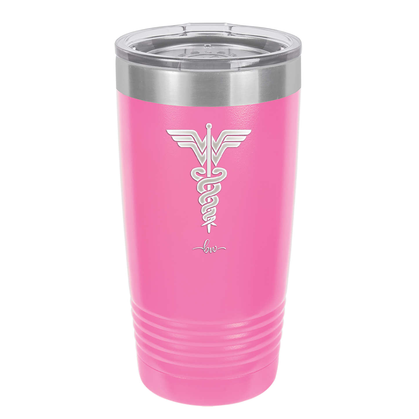 RN Wonder Woman Caduceus - Laser Engraved Stainless Steel Drinkware - 1592 -