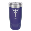 RN Wonder Woman Caduceus - Laser Engraved Stainless Steel Drinkware - 1592 -