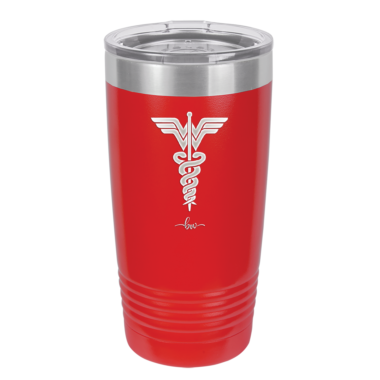 RN Wonder Woman Caduceus - Laser Engraved Stainless Steel Drinkware - 1592 -