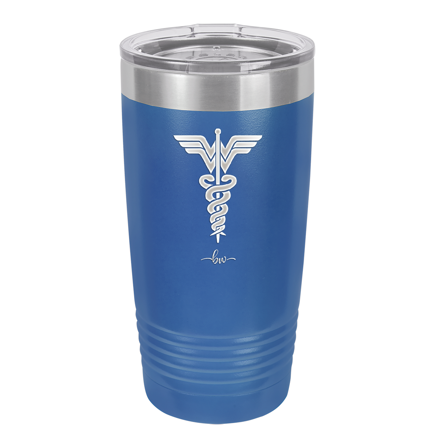 RN Wonder Woman Caduceus - Laser Engraved Stainless Steel Drinkware - 1592 -