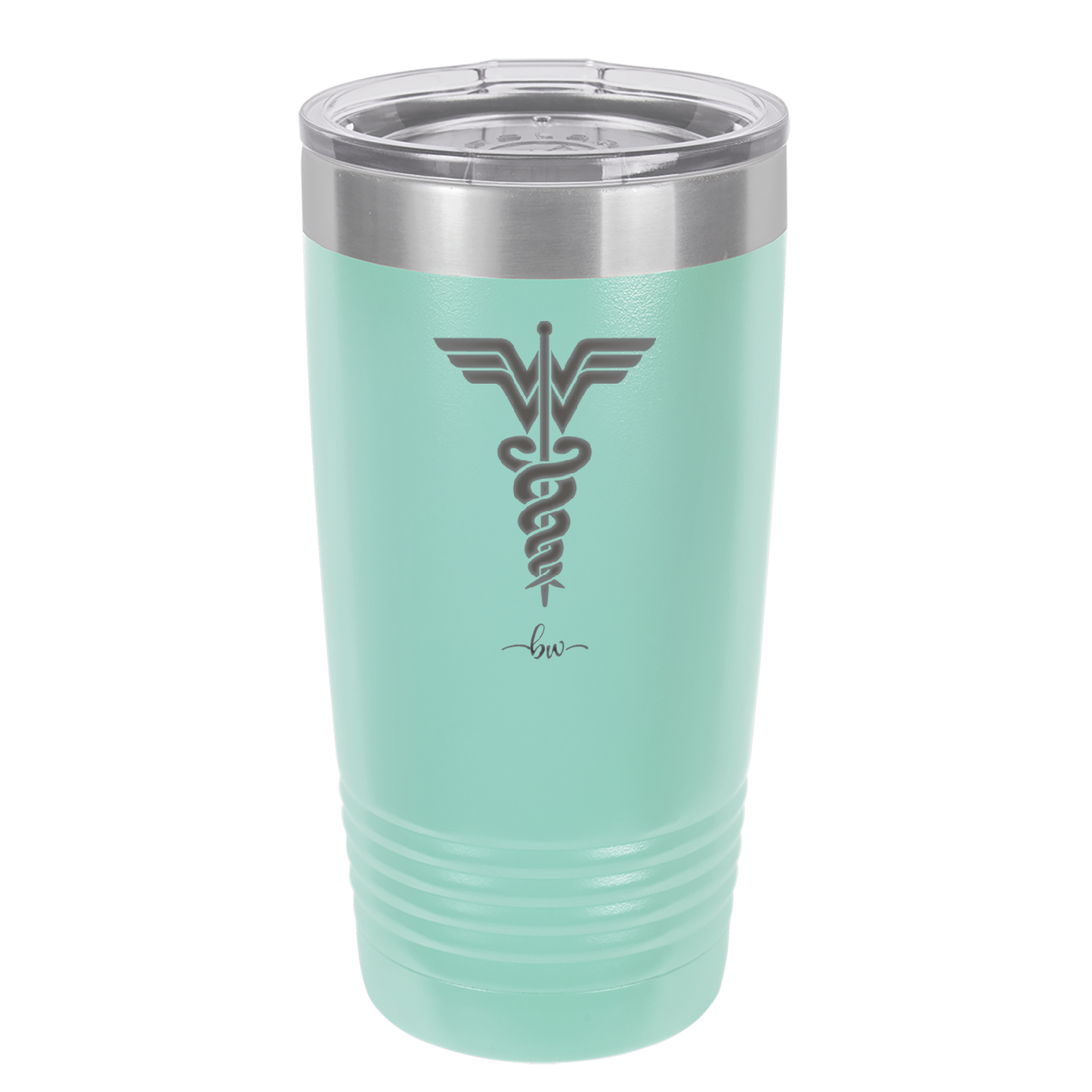 RN Wonder Woman Caduceus - Laser Engraved Stainless Steel Drinkware - 1592 -