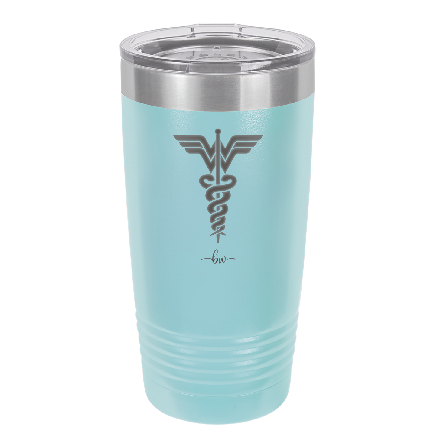 RN Wonder Woman Caduceus - Laser Engraved Stainless Steel Drinkware - 1592 -