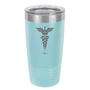 RN Wonder Woman Caduceus - Laser Engraved Stainless Steel Drinkware - 1592 -