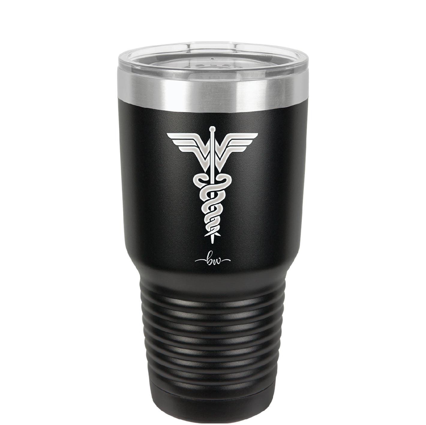 RN Wonder Woman Caduceus - Laser Engraved Stainless Steel Drinkware - 1592 -
