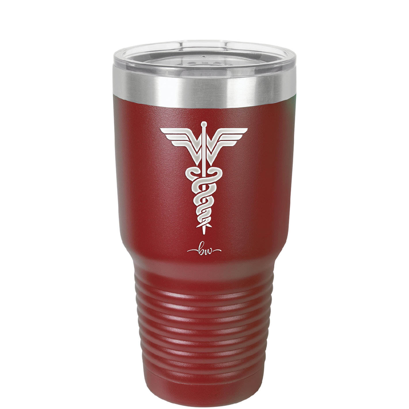 RN Wonder Woman Caduceus - Laser Engraved Stainless Steel Drinkware - 1592 -