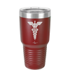 RN Wonder Woman Caduceus - Laser Engraved Stainless Steel Drinkware - 1592 -
