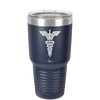 RN Wonder Woman Caduceus - Laser Engraved Stainless Steel Drinkware - 1592 -