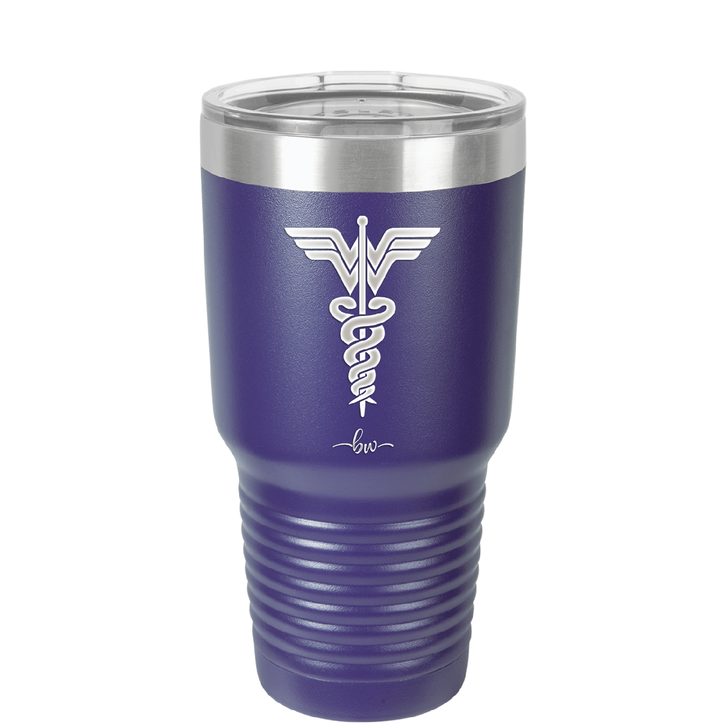 RN Wonder Woman Caduceus - Laser Engraved Stainless Steel Drinkware - 1592 -