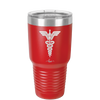 RN Wonder Woman Caduceus - Laser Engraved Stainless Steel Drinkware - 1592 -