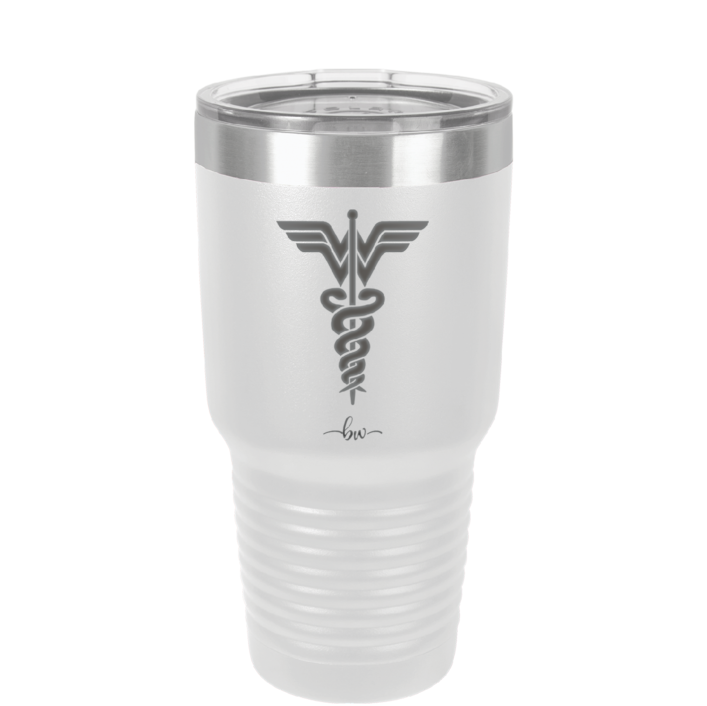 RN Wonder Woman Caduceus - Laser Engraved Stainless Steel Drinkware - 1592 -