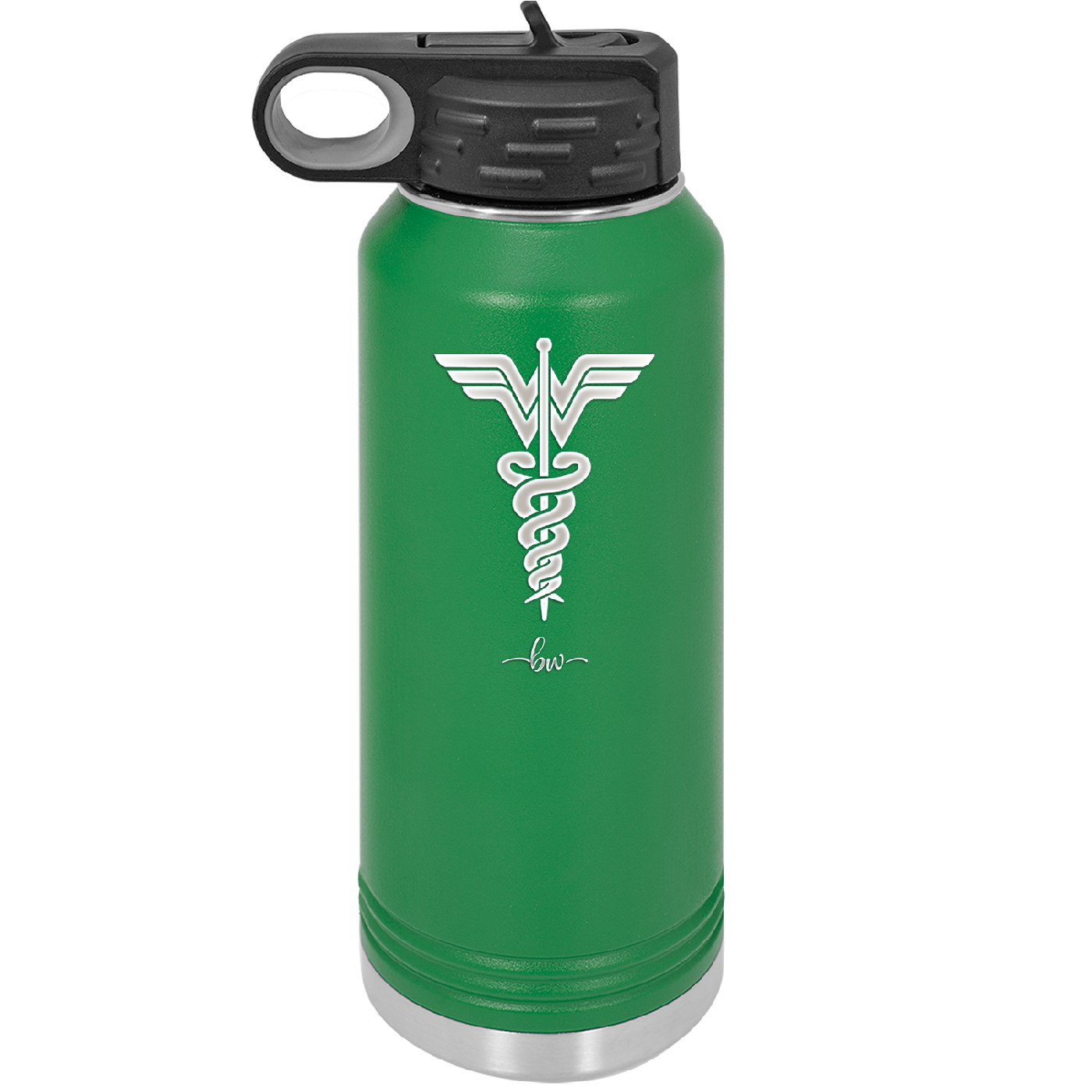 RN Wonder Woman Caduceus - Laser Engraved Stainless Steel Drinkware - 1592 -