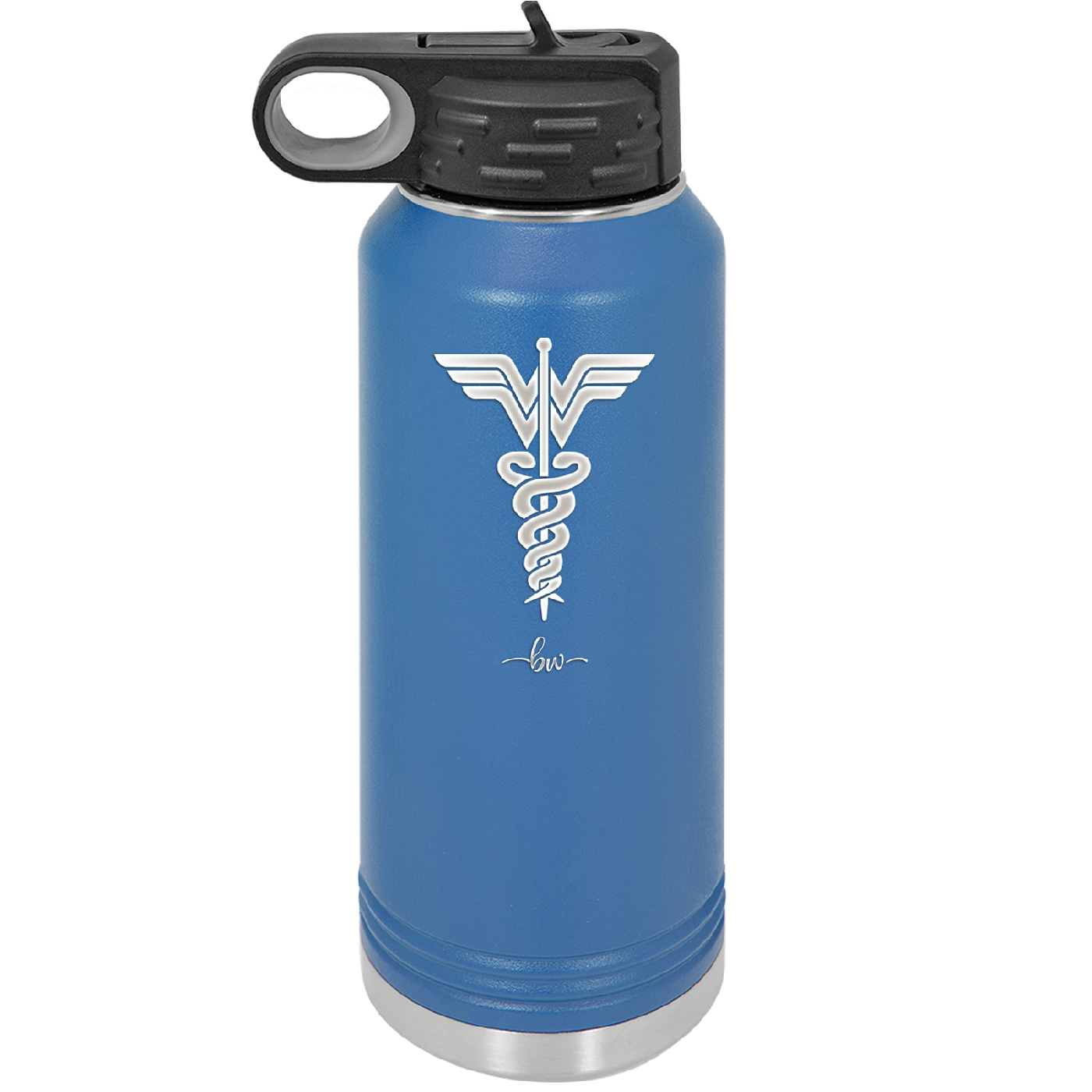 RN Wonder Woman Caduceus - Laser Engraved Stainless Steel Drinkware - 1592 -