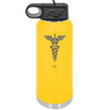 RN Wonder Woman Caduceus - Laser Engraved Stainless Steel Drinkware - 1592 -