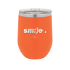 Smile - Laser Engraved Stainless Steel Drinkware - 1596 -