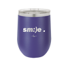 Smile - Laser Engraved Stainless Steel Drinkware - 1596 -