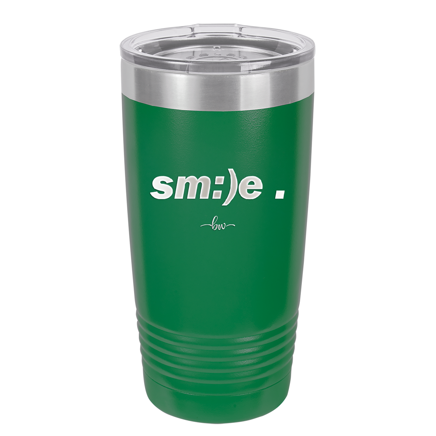 Smile - Laser Engraved Stainless Steel Drinkware - 1596 -