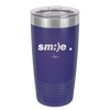 Smile - Laser Engraved Stainless Steel Drinkware - 1596 -