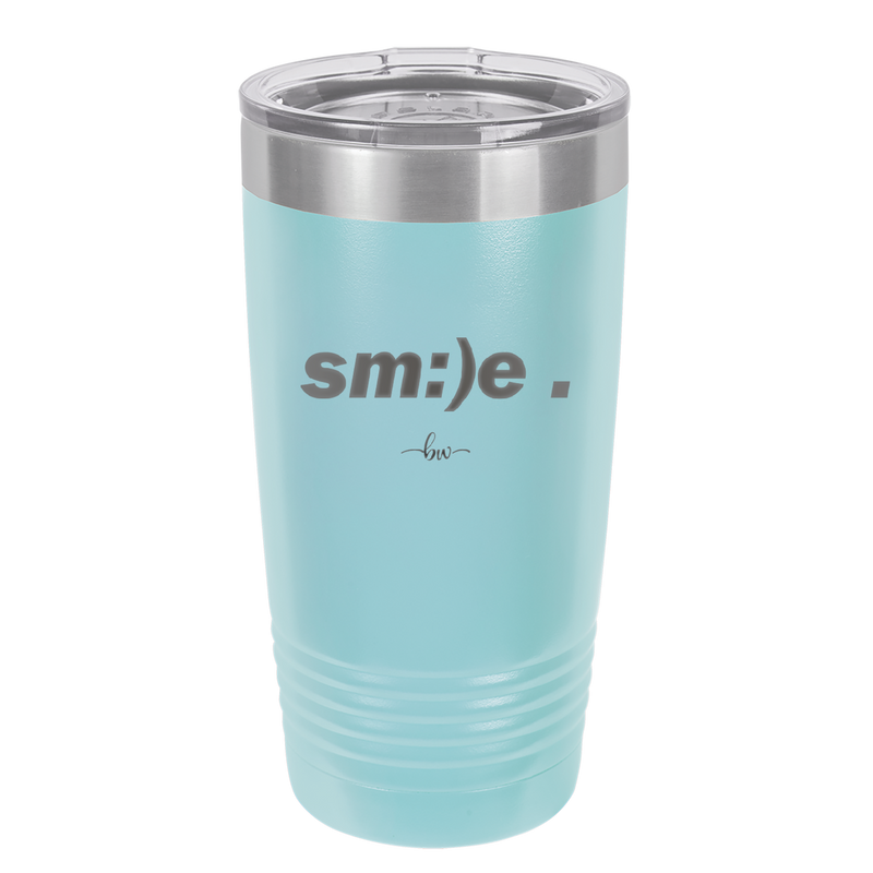 Smile - Laser Engraved Stainless Steel Drinkware - 1596 -