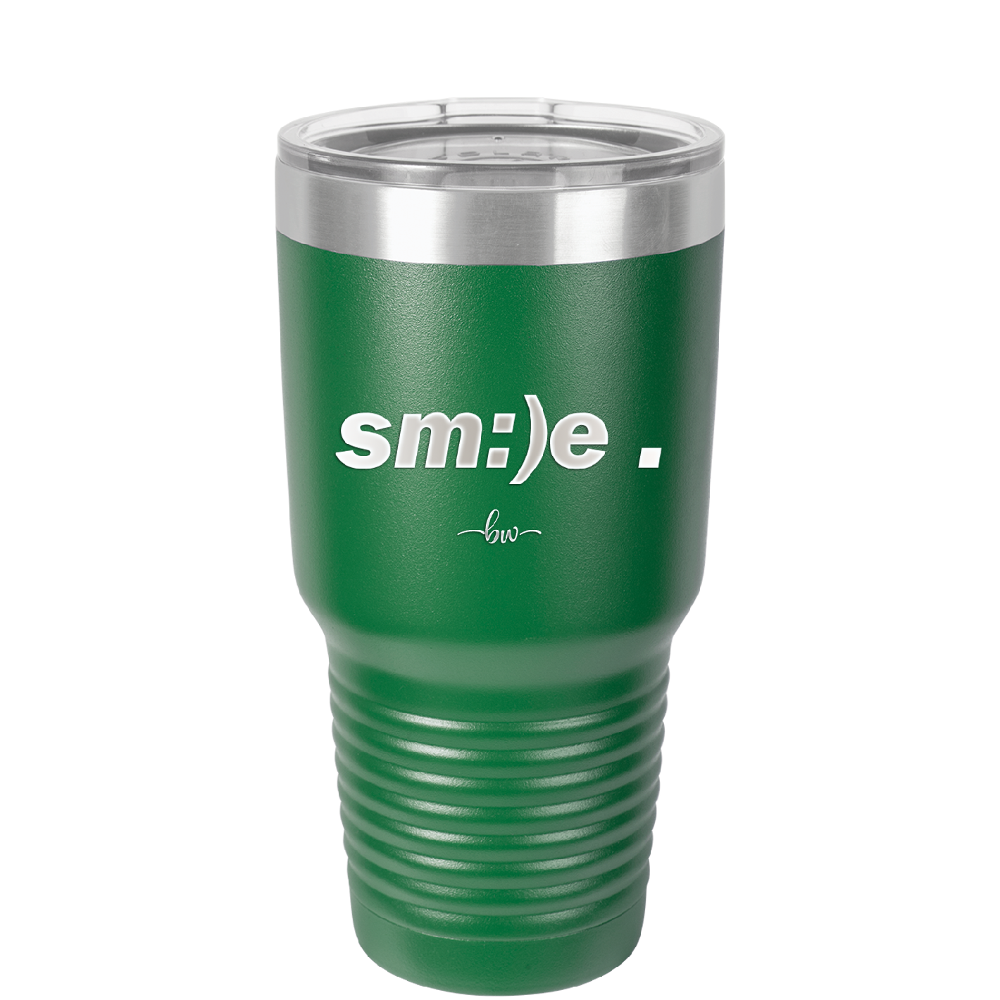 Smile - Laser Engraved Stainless Steel Drinkware - 1596 -