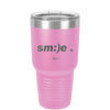 Smile - Laser Engraved Stainless Steel Drinkware - 1596 -