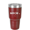 Smile - Laser Engraved Stainless Steel Drinkware - 1596 -