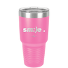 Smile - Laser Engraved Stainless Steel Drinkware - 1596 -