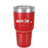 Smile - Laser Engraved Stainless Steel Drinkware - 1596 -