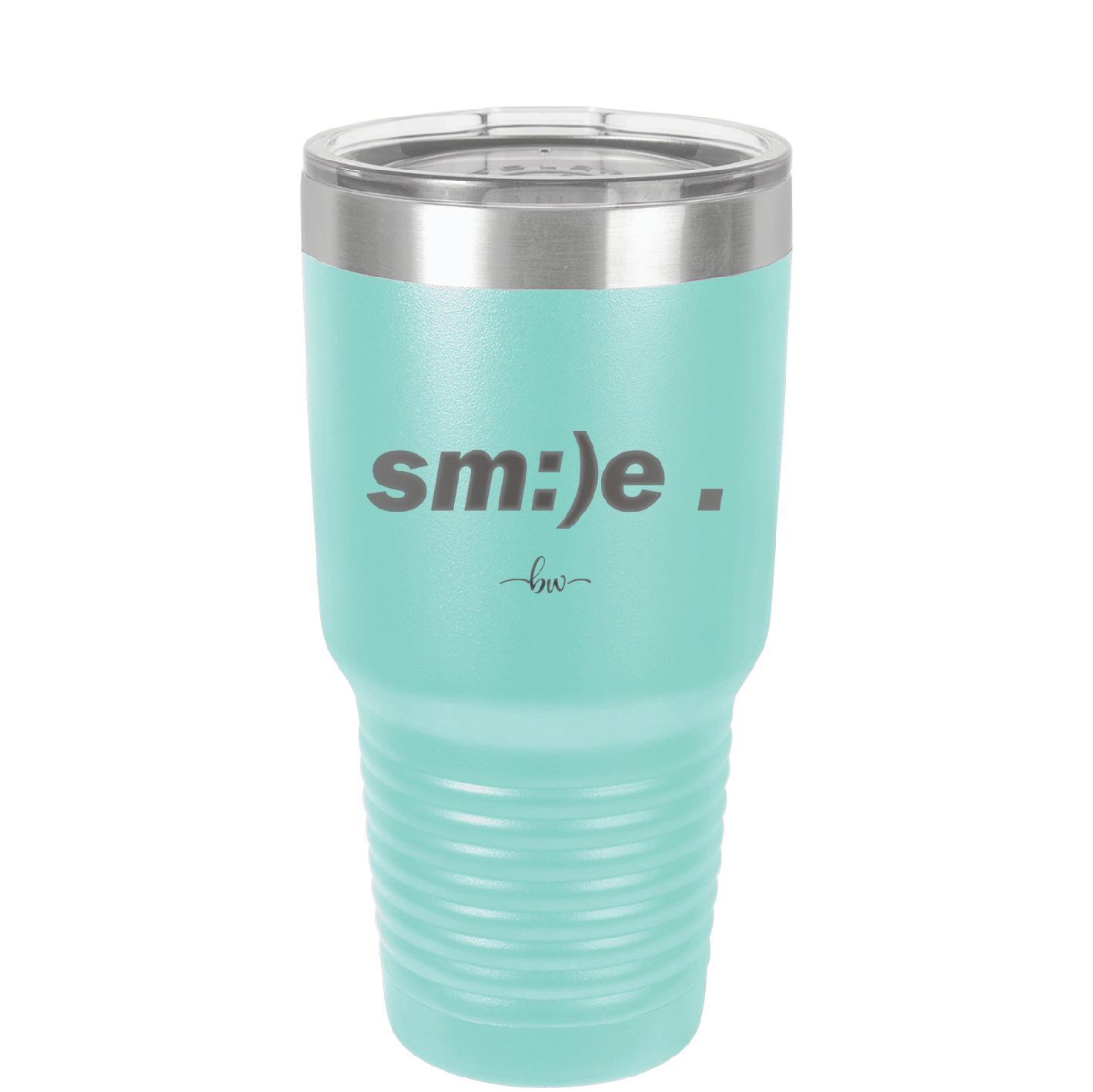 Smile - Laser Engraved Stainless Steel Drinkware - 1596 -