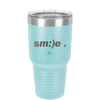 Smile - Laser Engraved Stainless Steel Drinkware - 1596 -