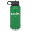 Smile - Laser Engraved Stainless Steel Drinkware - 1596 -