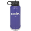 Smile - Laser Engraved Stainless Steel Drinkware - 1596 -