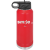 Smile - Laser Engraved Stainless Steel Drinkware - 1596 -