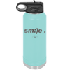 Smile - Laser Engraved Stainless Steel Drinkware - 1596 -