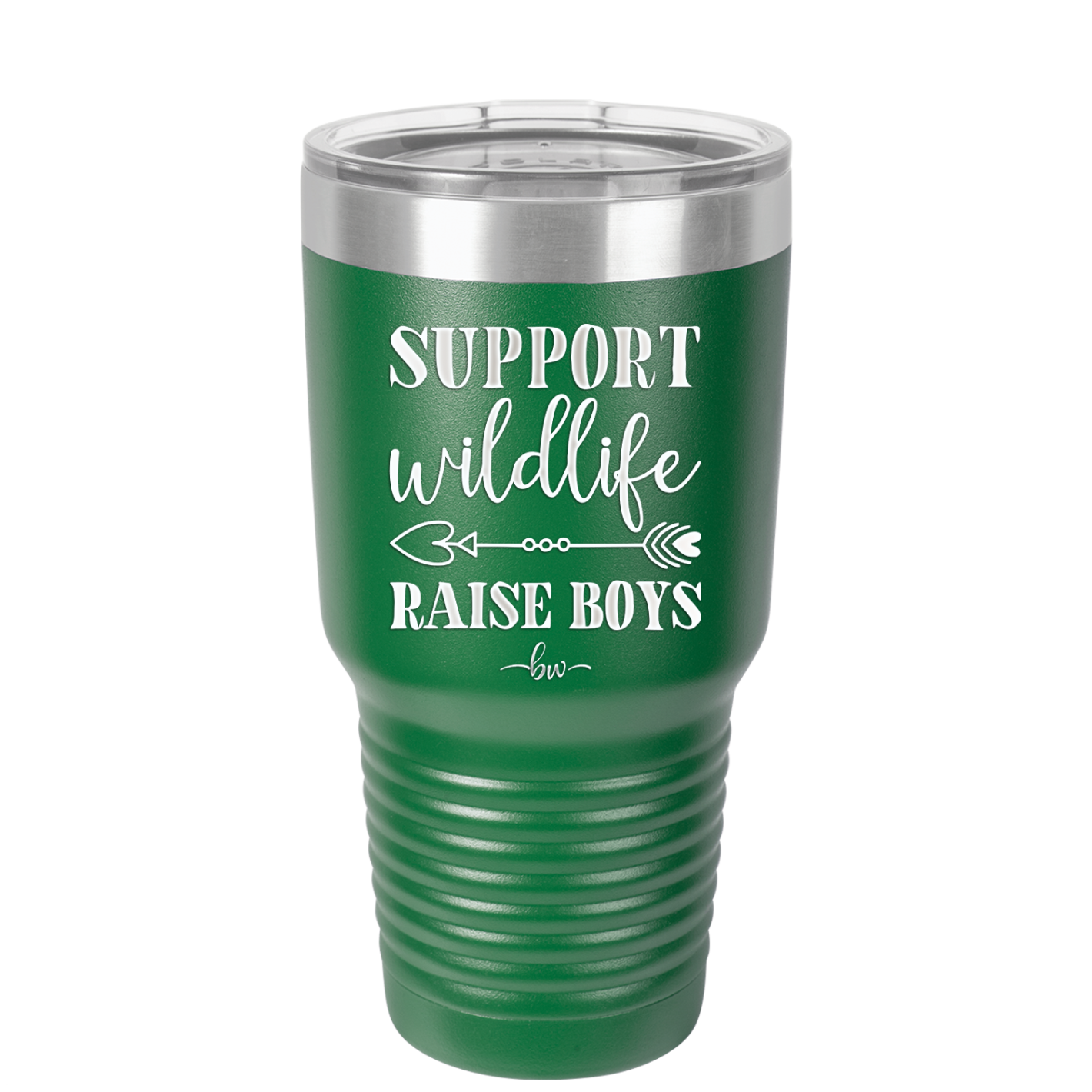 Support Wildlife Raise Boys - Laser Engraved Stainless Steel Drinkware - 1598 -
