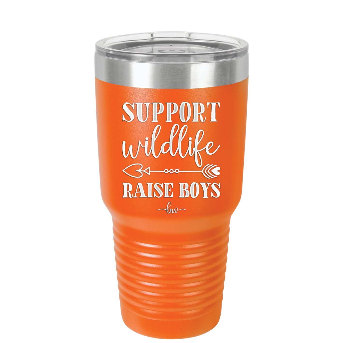 Support Wildlife Raise Boys - Laser Engraved Stainless Steel Drinkware - 1598 -