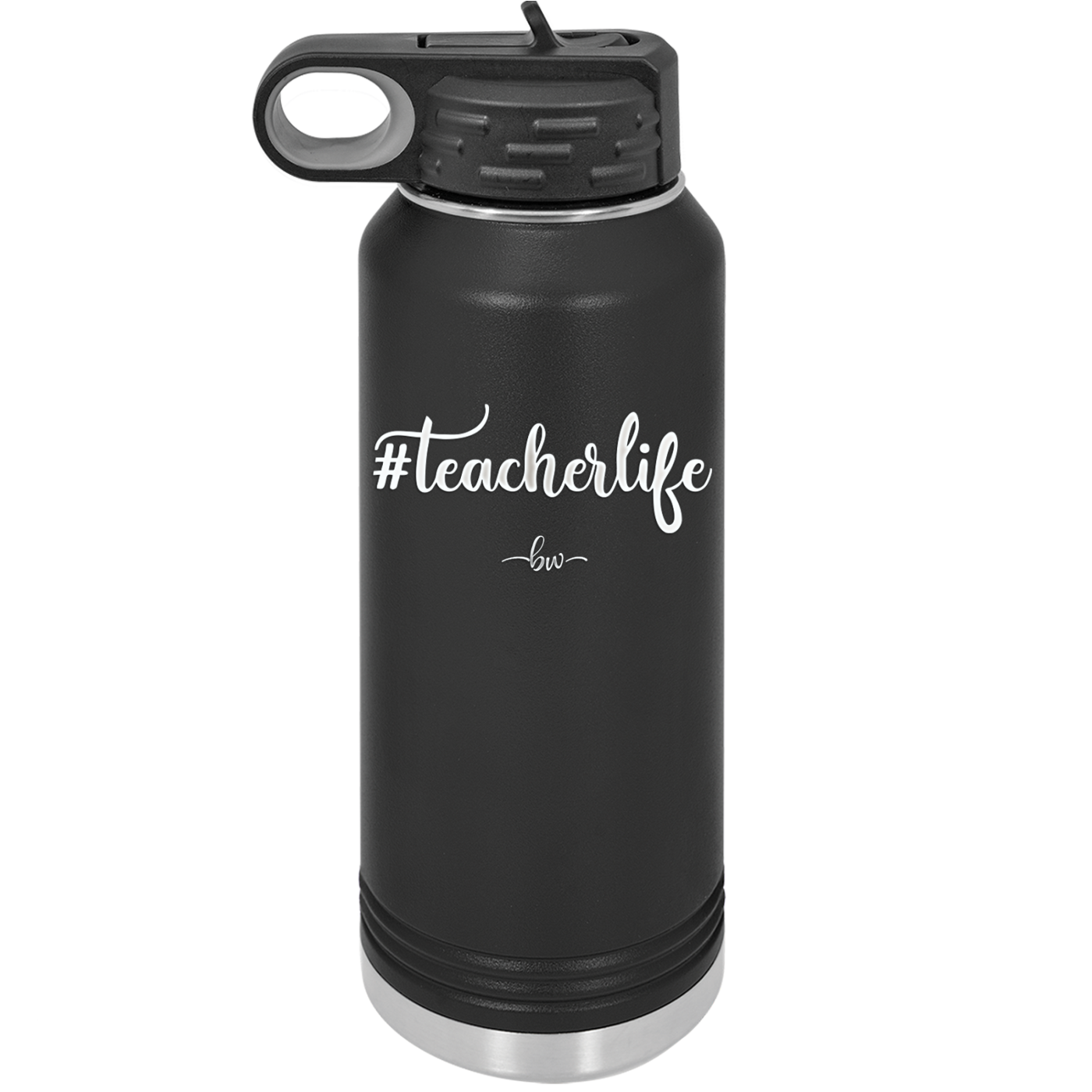 teacherlife #teacherlife - Laser Engraved Stainless Steel Drinkware - 1600 -