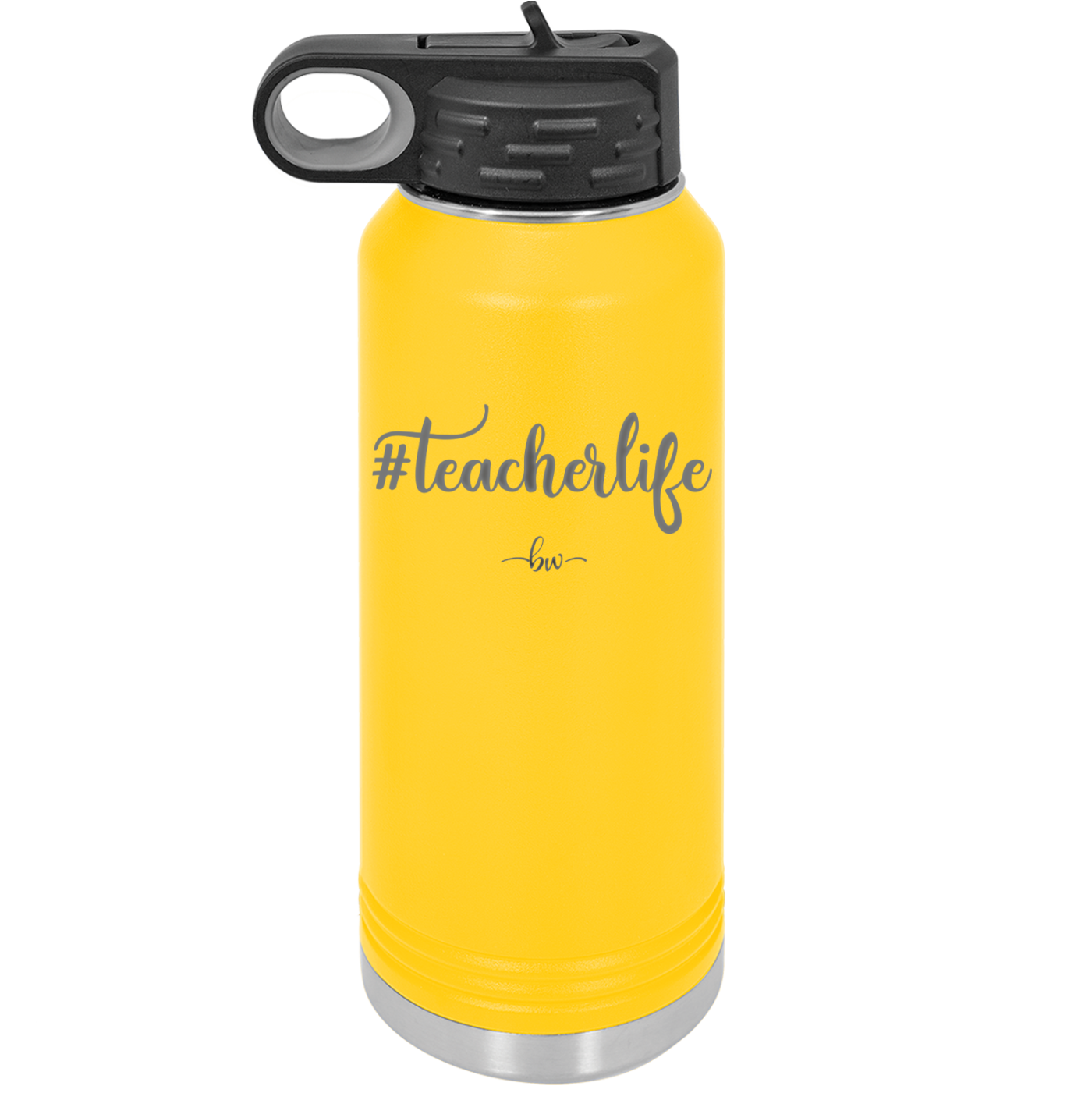 teacherlife #teacherlife - Laser Engraved Stainless Steel Drinkware - 1600 -