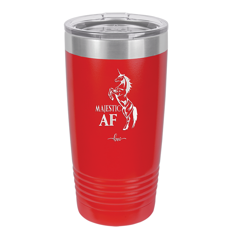 Majestic AF Unicorn - Laser Engraved Stainless Steel Drinkware - 1608 -