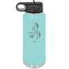 Majestic AF Unicorn - Laser Engraved Stainless Steel Drinkware - 1608 -