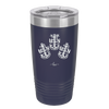 USN Petty Officer Anchor - Laser Engraved Stainless Steel Drinkware - 1609 -