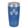 USN Petty Officer Anchor - Laser Engraved Stainless Steel Drinkware - 1609 -