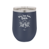Wine Tastes Better at the Beach - Laser Engraved Stainless Steel Drinkware - 1610 -