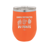 Easily Distracted by Plants - Laser Engraved Stainless Steel Drinkware - 1620 -