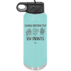 Easily Distracted by Plants - Laser Engraved Stainless Steel Drinkware - 1620 -