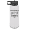 Easily Distracted by Plants - Laser Engraved Stainless Steel Drinkware - 1620 -