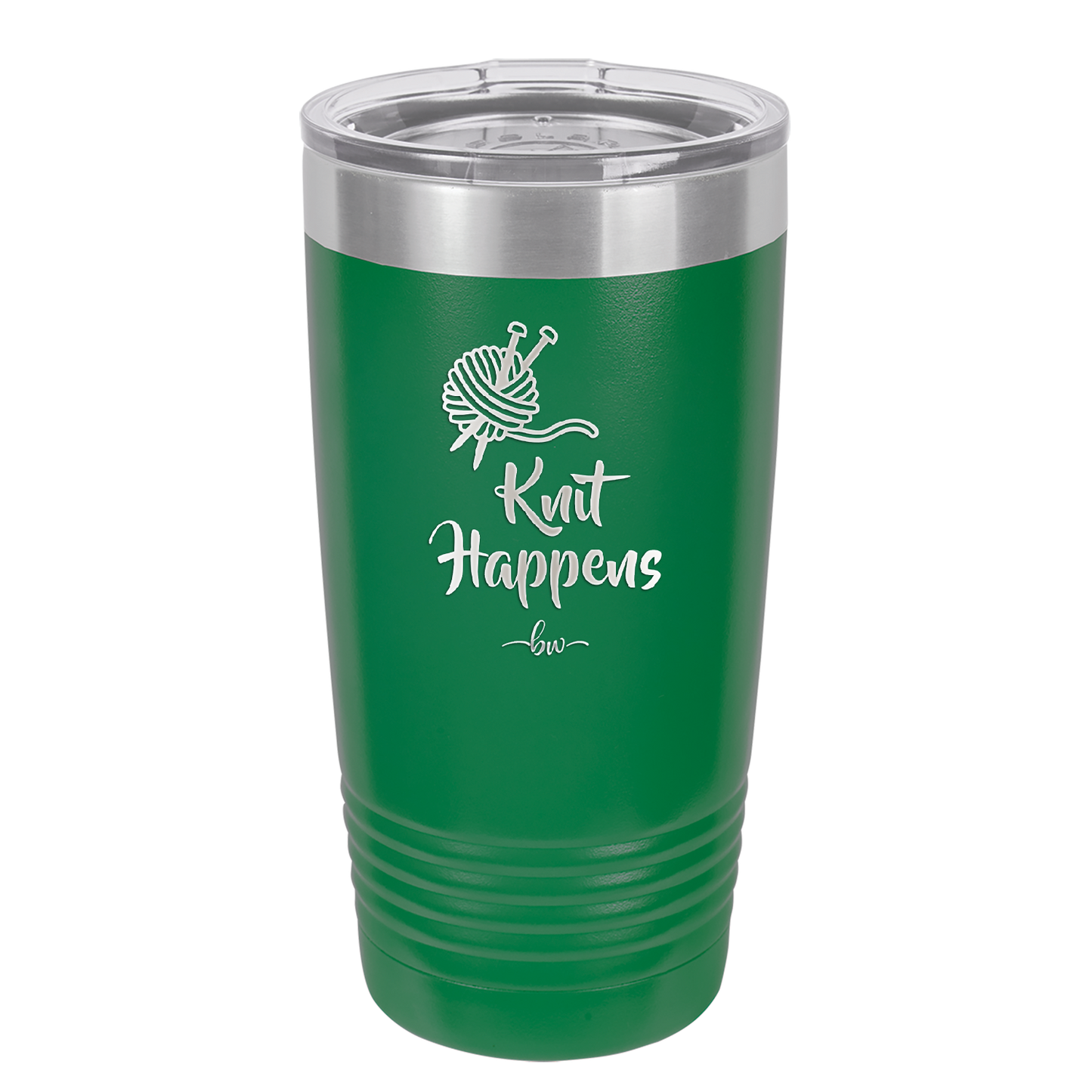 Knit Happens - Laser Engraved Stainless Steel Drinkware - 1622 -