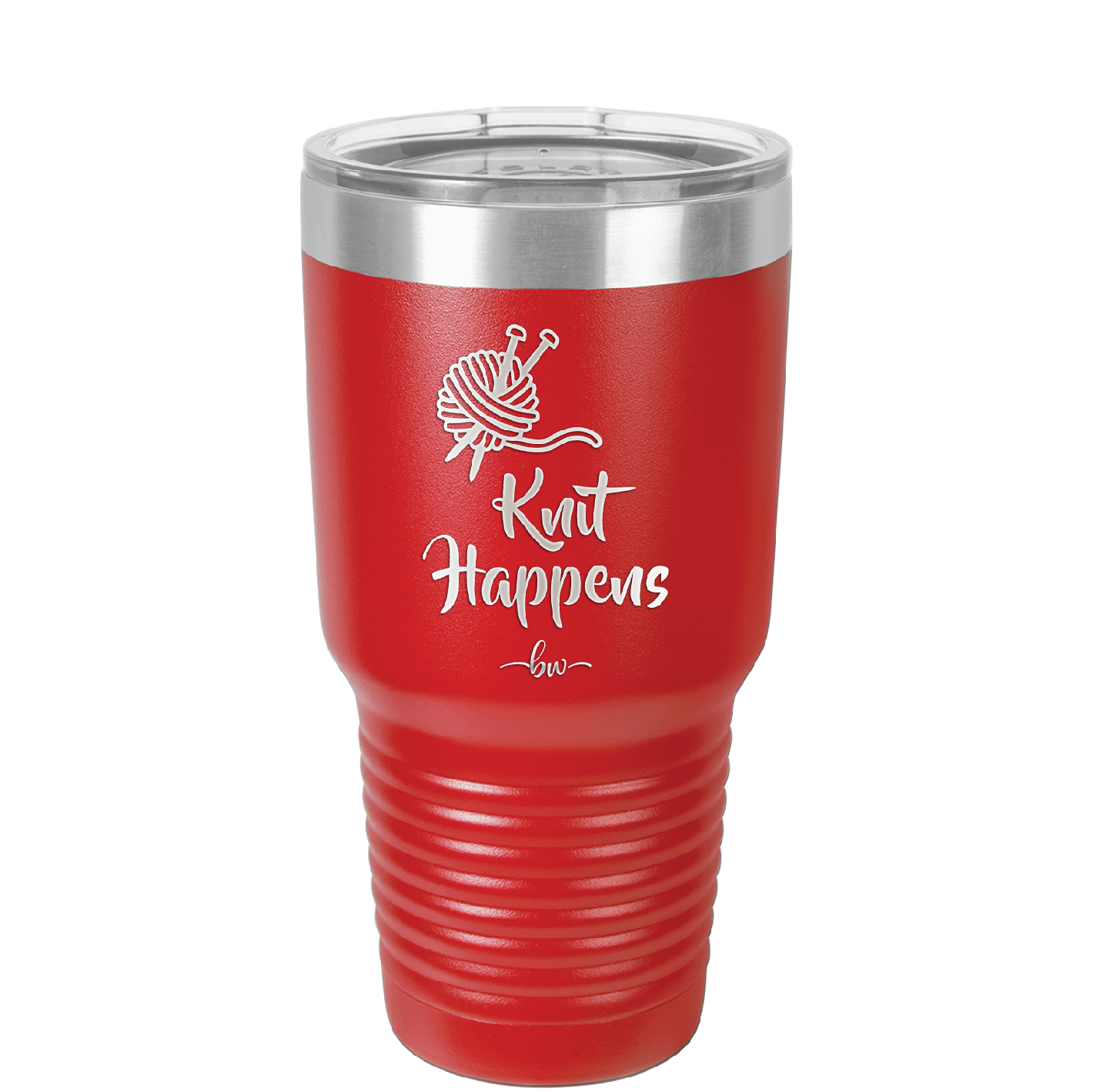 Knit Happens - Laser Engraved Stainless Steel Drinkware - 1622 -